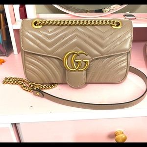 Gucci GG Marmont - Dusty Rose color ( just like new)
